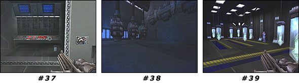 W drodze powrotnej przełącz jeszcze jeden przełącznik, zaraz za zakrętem - Misja 02: Kejim Base | Star Wars Jedi Knight II Jedi Outcast - Star Wars Jedi Knight II: Jedi Outcast - poradnik do gry