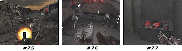 Przygotuj granaty - będą potrzebne, gdyż czeka Cię przeprawa z niemałą grupką żołnierzy - Misja 05: Artus Topside | Star Wars Jedi Knight II Jedi Outcast - Star Wars Jedi Knight II: Jedi Outcast - poradnik do gry