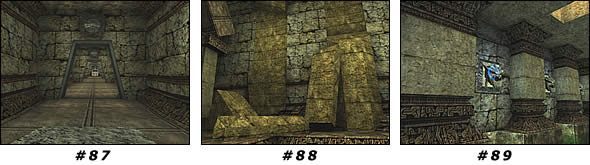 Trafisz do nowego korytarza, za którym znajduje się sala z betonowymi głowami po lewej - Misja 07: Yavin Trial | Star Wars Jedi Knight II Jedi Outcast - Star Wars Jedi Knight II: Jedi Outcast - poradnik do gry