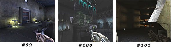 Gdy się tam dostaniesz, użyj Push na skrzyni blokującej wyjście, aby zrzucić przeciwnika w otchłań przepaści - Misja 08: NS Streets | Star Wars Jedi Knight II Jedi Outcast - Star Wars Jedi Knight II: Jedi Outcast - poradnik do gry