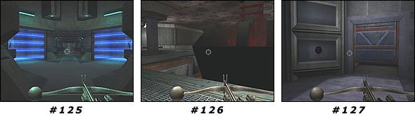 Przejdź po chodnikach nad salą w stronę widocznej na jej końcu windy - Misja 09: NS Hideout | Star Wars Jedi Knight II Jedi Outcast - Star Wars Jedi Knight II: Jedi Outcast - poradnik do gry