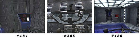 Podążaj jedyną możliwą drogą, aż natrafisz na niebieskie pole siłowe w podłodze - Misja 14: Cairn Bay | Star Wars Jedi Knight II Jedi Outcast - Star Wars Jedi Knight II: Jedi Outcast - poradnik do gry