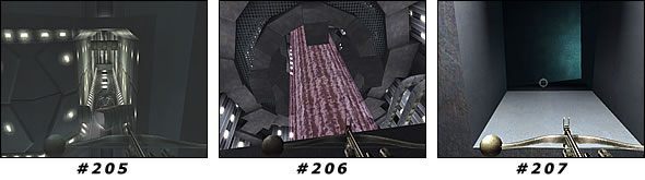 W końcu dotrzesz na sam koniec pomieszczenia (będziesz ostrzeliwany z dwóch stanowisk snajperskich pod sufitem) - Misja 16: Cairn Reactor | Star Wars Jedi Knight II Jedi Outcast - Star Wars Jedi Knight II: Jedi Outcast - poradnik do gry