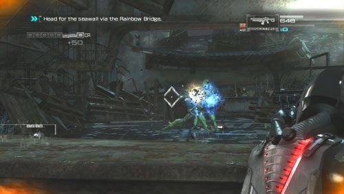 Naszymi pierwszymi wrogami będą humanoidalne roboty - Rozdział 1 Hit and Run (1) | Opis przejścia Binary Domain - Binary Domain - poradnik do gry