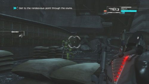 Posuwając się naprzód natrafimy na walczące ze sobą grupki przeciwników - Rozdział 1 Hit and Run (3) | Opis przejścia Binary Domain - Binary Domain - poradnik do gry