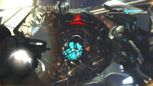 Innym sposobem na pokonanie Spidera jest zniszczenie jego głównego rdzenia - Rozdział 2 Yearn For Refuge (3) | Opis przejścia Binary Domain - Binary Domain - poradnik do gry