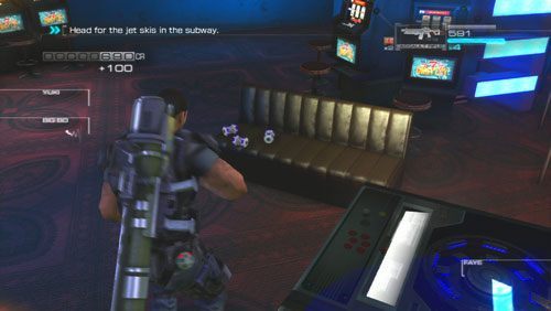 Opuszczając siedzibę mafii wpadniemy na oddziały robotów - Rozdział 2 Yearn For Refuge (3) | Opis przejścia Binary Domain - Binary Domain - poradnik do gry