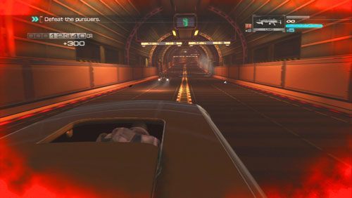 Na czas przeładowywania broni najlepiej jest się schować, co czynimy również wtedy, gdy mocno oberwiemy - Rozdział 3 Bad Ground (1) | Opis przejścia Binary Domain - Binary Domain - poradnik do gry