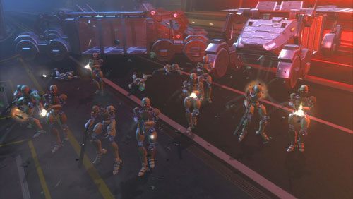 Po krótkiej strzelaninie zakończymy przejażdżkę i do naszego zespołu dołączy kolejny sojusznik - Rozdział 3 Bad Ground (1) | Opis przejścia Binary Domain - Binary Domain - poradnik do gry