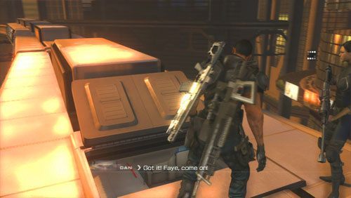 Gdy padnie ostatni przeciwnik wędrujemy na przód pociągu - Rozdział 4 Reafuse and Resist (1) | Opis przejścia Binary Domain - Binary Domain - poradnik do gry