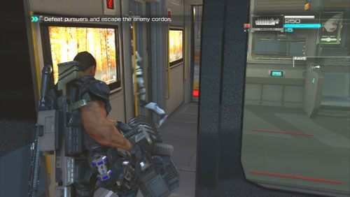 Kolejny etap starcia zapowie ciężki robot uzbrojony w działko obrotowe - Rozdział 4 Reafuse and Resist (1) | Opis przejścia Binary Domain - Binary Domain - poradnik do gry