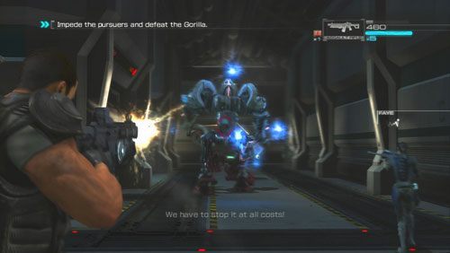 Gdy bestia rozwali drzwi podążamy za nią - Rozdział 4 Reafuse and Resist (2) | Opis przejścia Binary Domain - Binary Domain - poradnik do gry