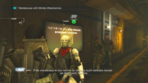 W kryjówce dostaniemy trochę wolnego czasu by porozmawiać z sojusznikami i rozejrzeć się po okolicy w celu uzupełnienia zapasów [8] - Rozdział 4 Reafuse and Resist (3) | Opis przejścia Binary Domain - Binary Domain - poradnik do gry