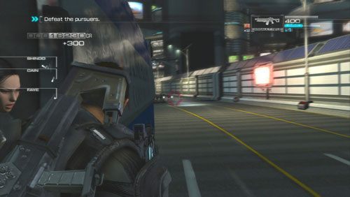 Po przerywniku naszym zadaniem stanie się odpieranie ataków na nasz pojazd - Rozdział 4 Reafuse and Resist (3) | Opis przejścia Binary Domain - Binary Domain - poradnik do gry