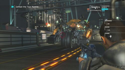 Podstawowym zagrożeniem są rakiety wystrzeliwane w naszym kierunku - Rozdział 4 Reafuse and Resist (4) | Opis przejścia Binary Domain - Binary Domain - poradnik do gry