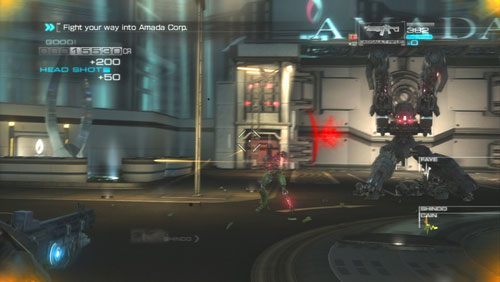 Staniemy do walki z dwoma robotami uzbrojonymi w moździerze wraz z obstawą - Rozdział 4 Reafuse and Resist (4) | Opis przejścia Binary Domain - Binary Domain - poradnik do gry