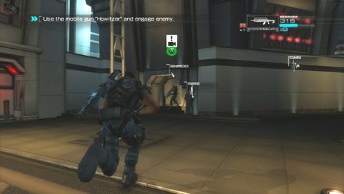 Podczas gdy Cain będzie włamywał się do robota chowamy się wraz z kompanami we wnęce - Rozdział 4 Reafuse and Resist (4) | Opis przejścia Binary Domain - Binary Domain - poradnik do gry