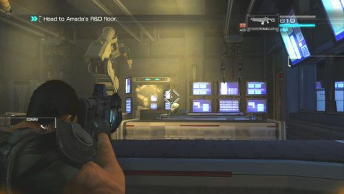 Kontynuując poszukiwania danych na temat Hollow Children wpadamy w małą zasadzkę [4] - Rozdział 5 Intelligent Artifice (2) | Opis przejścia Binary Domain - Binary Domain - poradnik do gry