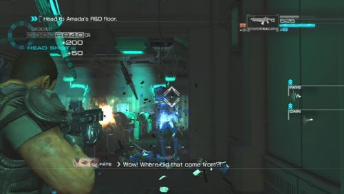 Niszczymy go i wpadamy do otwartych pomieszczeń po prawej stronie - Rozdział 5 Intelligent Artifice (2) | Opis przejścia Binary Domain - Binary Domain - poradnik do gry