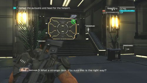 Prąc cały czas przed siebie dojdziemy do nietypowych drzwi [1] - Rozdział 6 Denying Destiny | Opis przejścia Binary Domain - Binary Domain - poradnik do gry