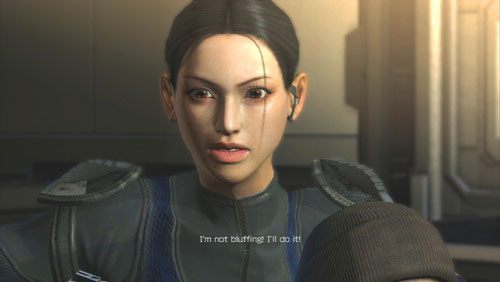 Pozbywając się przeciwników i unikając ostrzału z ze strony Faye dojdziemy do połowy starcia - Rozdział 6 Denying Destiny | Opis przejścia Binary Domain - Binary Domain - poradnik do gry