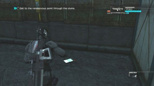 Za tym budynkiem odnajdziemy Secur-Com - Rozdział 1 | Bonusy (Secur-Com) Binary Domain - Binary Domain - poradnik do gry