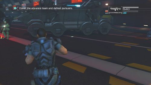 By odnaleźć Secur-Com musimy udać się za dwa wozy opancerzone - Rozdział 3 | Bonusy (Secur-Com) Binary Domain - Binary Domain - poradnik do gry