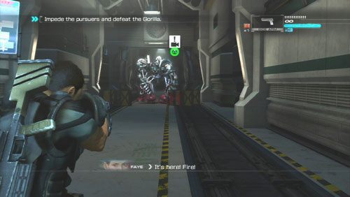 [7] Próbując zatrzymać Gorille zmierzającą ku bazie ruchu oporu zniszczymy zbiorniki z paliwem - Rozdział 4 | Bonusy (Secur-Com) Binary Domain - Binary Domain - poradnik do gry