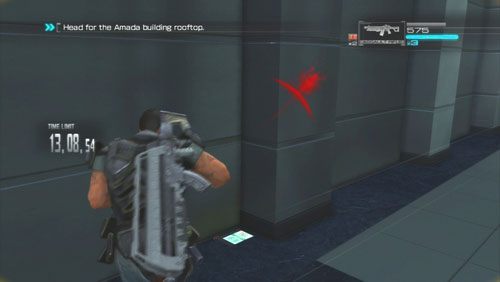 Zaraz po wyjściu z wąskiego korytarza skręcamy w lewo i po chwili odnajdujemy Secur-Com leżący pod ścianą po prawej - Rozdział 5 | Bonusy (Secur-Com) Binary Domain - Binary Domain - poradnik do gry