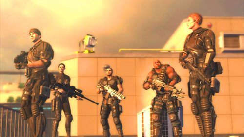 Główny bohater wspierany jest przez członków oddziału Rust Crew, związane są z nimi dwa interesujące rozwiązania - Binary Domain - poradnik do gry