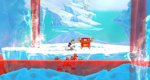 1 - Pani Zgaga (100 L); Wędkarstwo podlodowe | Słodkie Jeziora | Rayman Origins - Rayman Origins - poradnik do gry