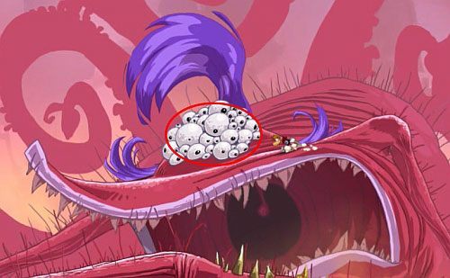 Ponownie wylądujesz na ręce stwora - Chrapiące Drzewo - Kraina Żywych Umarlaków | Chrapiące Drzewo | Rayman Origins - Rayman Origins - poradnik do gry