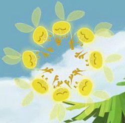 E - Elektruny czyli znajdźki za pomocą których odblokowujemy różne rzeczy w grze (m - Rayman Origins - poradnik do gry