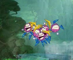 M - moneta z czaszką (Czaszkonety) dająca 25 Lumów - Rayman Origins - poradnik do gry