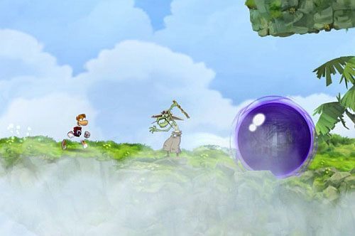 1 - Bujalne Jaskinie (300 L,1:15); Ponad tęczą (175 L) | Pokręcona Dżungla - Rayman Origins - poradnik do gry