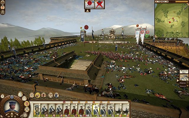 Trupów co nie miara ale twierdza lada chwila będzie zdobyta. - Oblężenia | Bitwa na lądzie | SHOGUN 2 - Zmierzch Samurajów - Total War: SHOGUN 2 - Zmierzch Samurajów - poradnik do gry