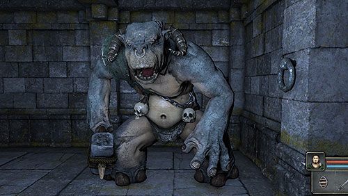 Niezależnie od tego jaką metodą pokonałeś pająki, teraz i tak odpocznij w punkcie (17) przed być epicką walką z nowym przeciwnikiem - Ogr - Poziom 6 - Trapped (W Potrzasku) | Opis przejścia | Dragon Age II Dziedzictwo - Legend of Grimrock - poradnik do gry