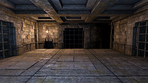 Oto co znajduje się w za bramkami do wyboru - Poziom 9 - Goromorg Temple I (Świątynia Goromorga I) | Opis przejścia - Legend of Grimrock - poradnik do gry