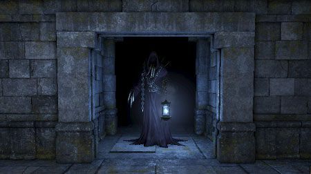 Zaraz po uniesieniu kolejny bram uniosą się również ściany, zmieniając tunel w rozległą salę - Poziom 10 - Goromorg Temple II (Świątynia Goromorga II) | Opis przejścia - Legend of Grimrock - poradnik do gry