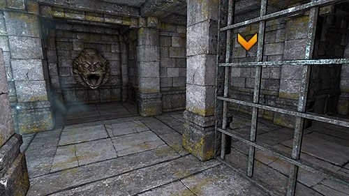 Kiedy skoczysz w dół trafisz do małego podziemia, w którym znajdziesz Łuskowaty Płaszcz oraz worek z ziołami i jedzeniem - Poziom 10 - Goromorg Temple II (Świątynia Goromorga II) | Opis przejścia - Legend of Grimrock - poradnik do gry