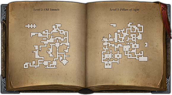 Mapa ma również swoje skróty klawiszowe - Pojemniki; Auto-mapa | Interfejs Użytkownika | Dragon Age II Dziedzictwo - Legend of Grimrock - poradnik do gry