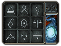 W Grimrocku zaklęć nie wybiera się po prostu z listy wyuczonych - inkantuje się je przy pomocy tabliczki z runami, którą posiada każdy mag - Air Magic (Magia Powietrza) | Magia | Dragon Age II Dziedzictwo - Legend of Grimrock - poradnik do gry