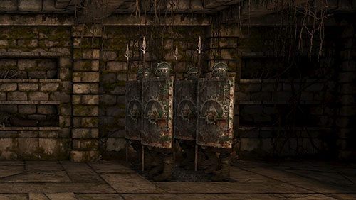 Ta grupa wrogów funkcjonuje dokładnie jak twoja drużyna - poruszają się razem, ale obrażenia otrzymują i zadają osobno - Poziom 2 - Old Tunnels (Stare Tunele) | Opis przejścia | Dragon Age II - Legend of Grimrock - poradnik do gry