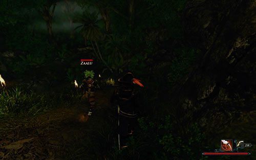 Nocny spacer - część pierwsza. - Idź za Zaalu | Zadania - Zatoka Marakajów | Risen 2 Mroczne Wody - Risen 2: Mroczne wody - poradnik do gry