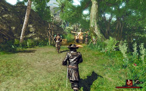 Ołtarz zaraz spłynie krwią. - Idź za Potaką w rytualne miejsce | Zadania - Zatoka Marakajów | Risen 2 - Risen 2: Mroczne wody - poradnik do gry