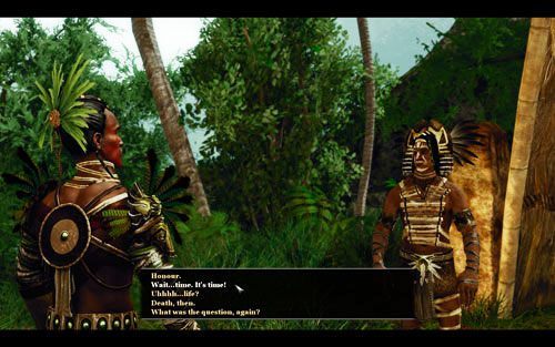 W każdym cRPG z zagadkami pojawia się pytanie z czasem jako odpowiedzią. - Drugie pytanie Datu | Zadania - Zatoka Marakajów | Risen 2 Mroczne Wody - Risen 2: Mroczne wody - poradnik do gry