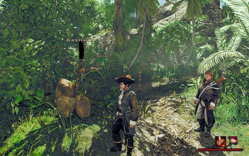 Kiedy przyniesiesz pierwsze znalezisko Hakeke, stwierdzi on, że nie wie, gdzie szukać pozostałych - Cztery pióra | Zadania - Zatoka Marakajów | Risen 2 Mroczne Wody - Risen 2: Mroczne wody - poradnik do gry