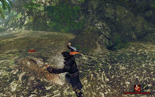 Jaszczurom mówimy stanowcze NIE! - Bestia w jeziorze | Zadania - Zatoka Marakajów | Risen 2 Mroczne Wody - Risen 2: Mroczne wody - poradnik do gry