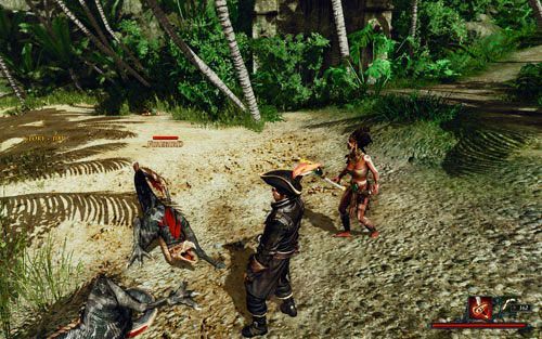 Jeśli walka jest dla Ciebie za trudna, możesz wrócić do świątyni. Strażnicy zabiją ptaszyska, ale nie otrzymasz za nie punktów Chwały. - Beczki z wraku statku | Zadania - Zatoka Marakajów | Risen 2 Mroczne Wody - Risen 2: Mroczne wody - poradnik do gry