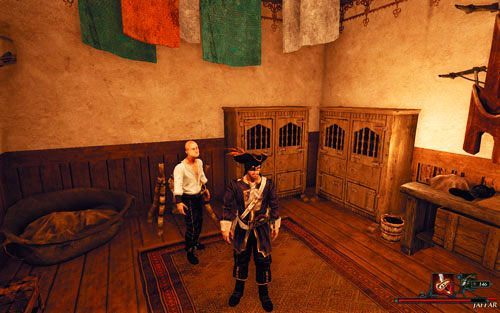 Krawiec będzie zachwycony - Ty nieco mniej. - Ubiór posłańca | Zadania - Caldera 2 | Risen 2 Mroczne Wody - Risen 2: Mroczne wody - poradnik do gry